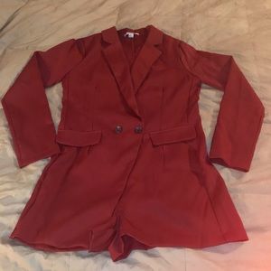 Blazer shorts suit. Size L